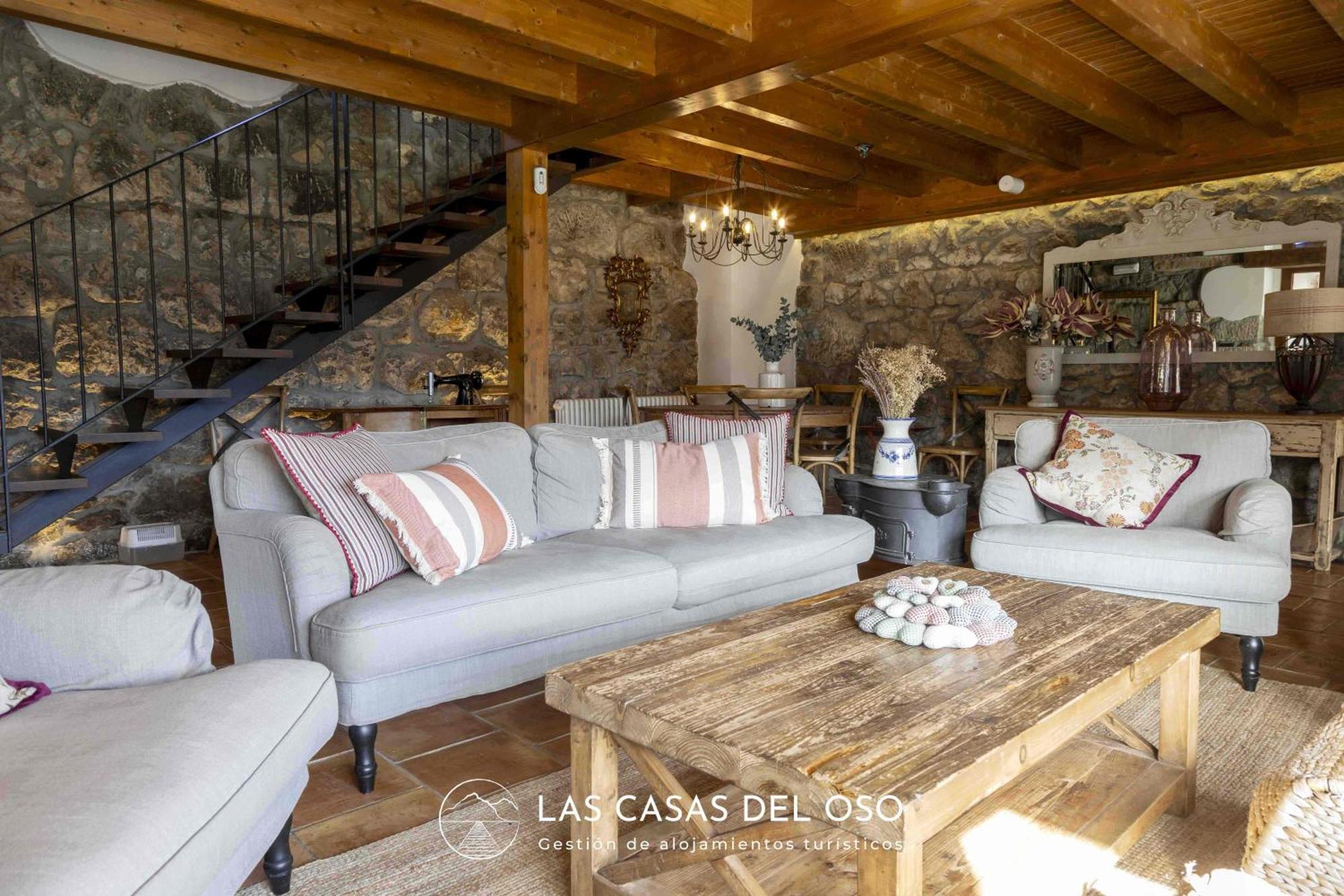 El Mirador De San Trocaya - Las Casas Del Oso Villamarcel المظهر الخارجي الصورة